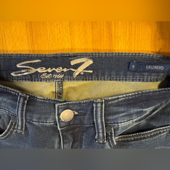Women’s seven girlfriends jeans size 6 - Picture 5 of 9